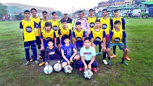 राज्यस्तरीय फुटबाल टूर्नामेंट के लिए चंबा की टीम चयनित