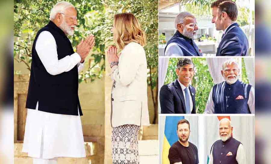 G-7 : रक्षा सहयोग बढ़ाएंगे भारत और फ्रांस